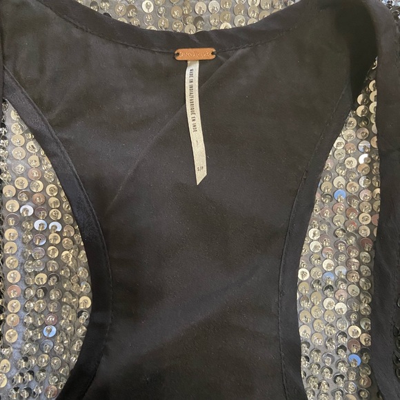 Free People CUTE Sequins Dress EUC Sz S - Picture 6 of 7